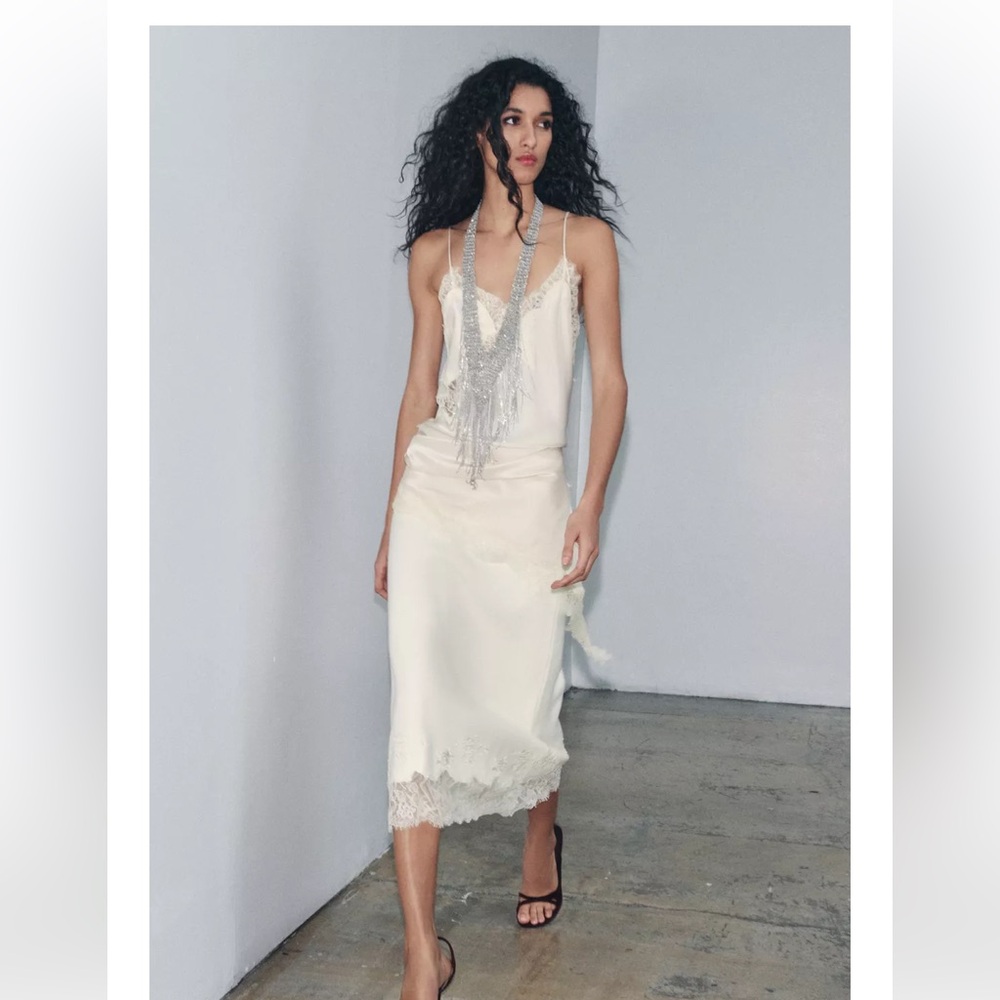 Zara lace skirt 9598/099/712